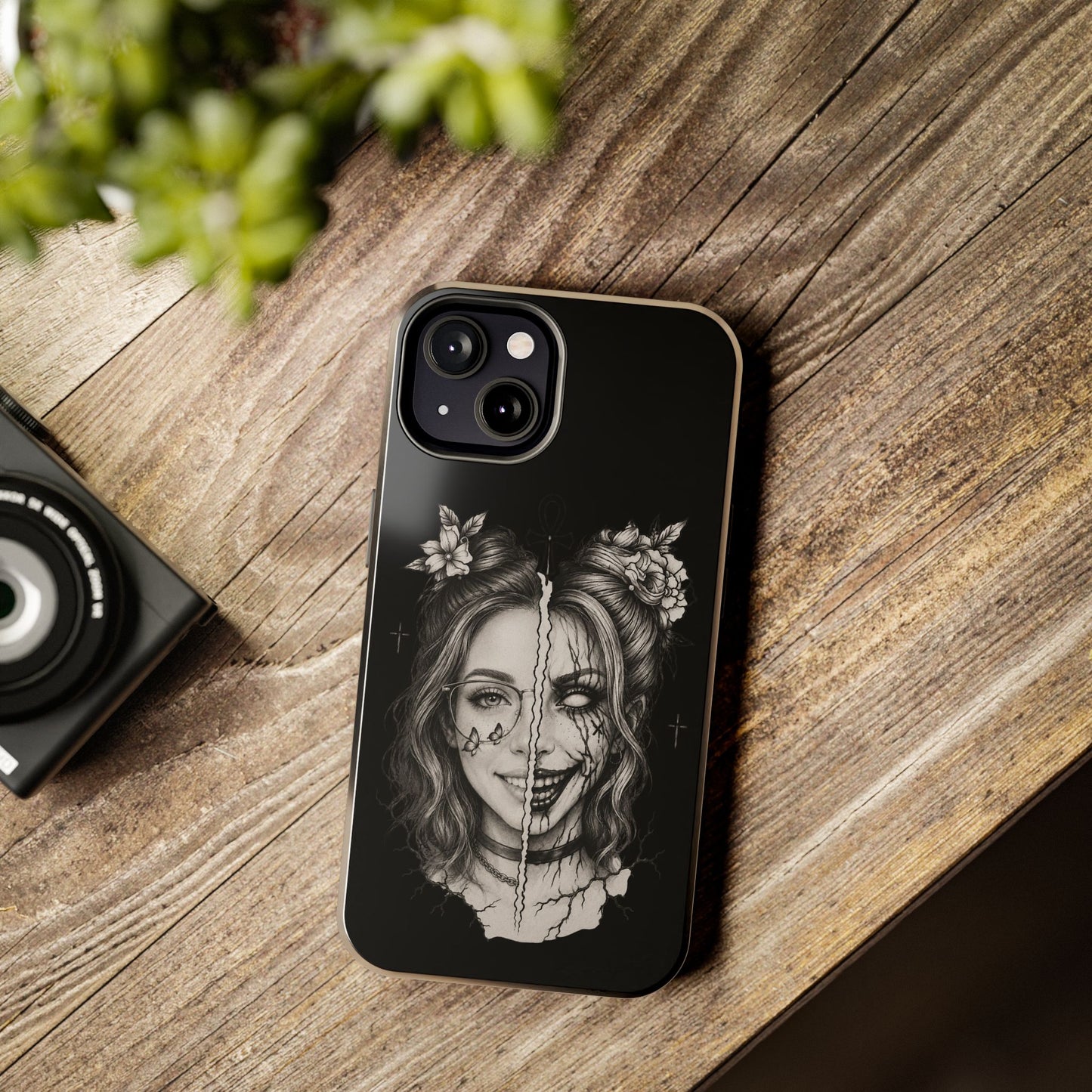 Both Sides of Me Tough Phone Case