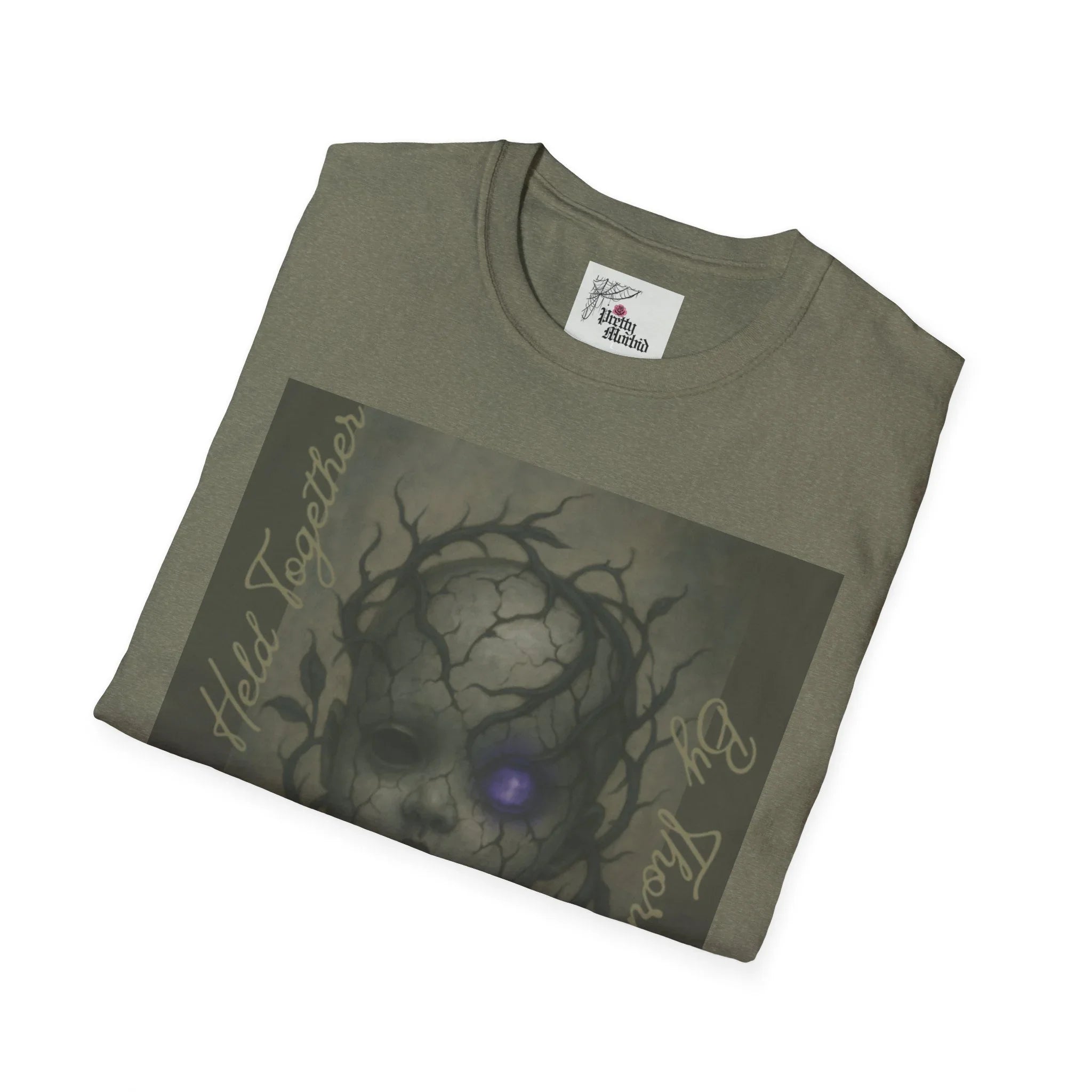 Held Together by Thorns soft T shirt