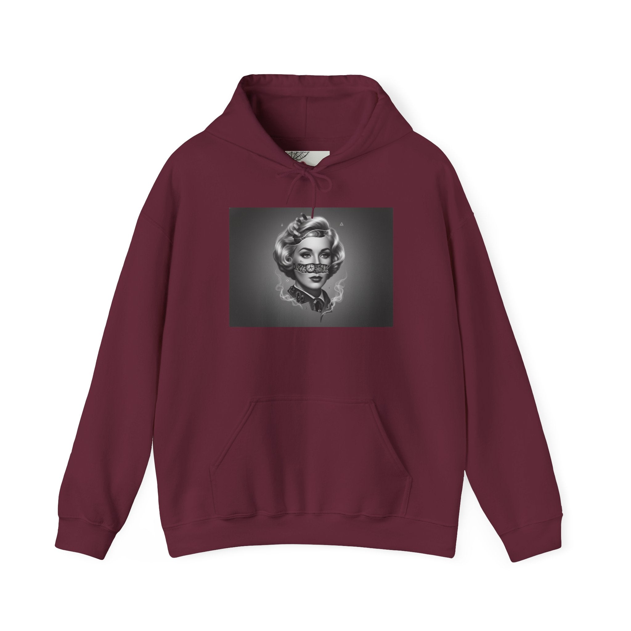 Hooded Sweatshirt — Marilyn-Style Portrait