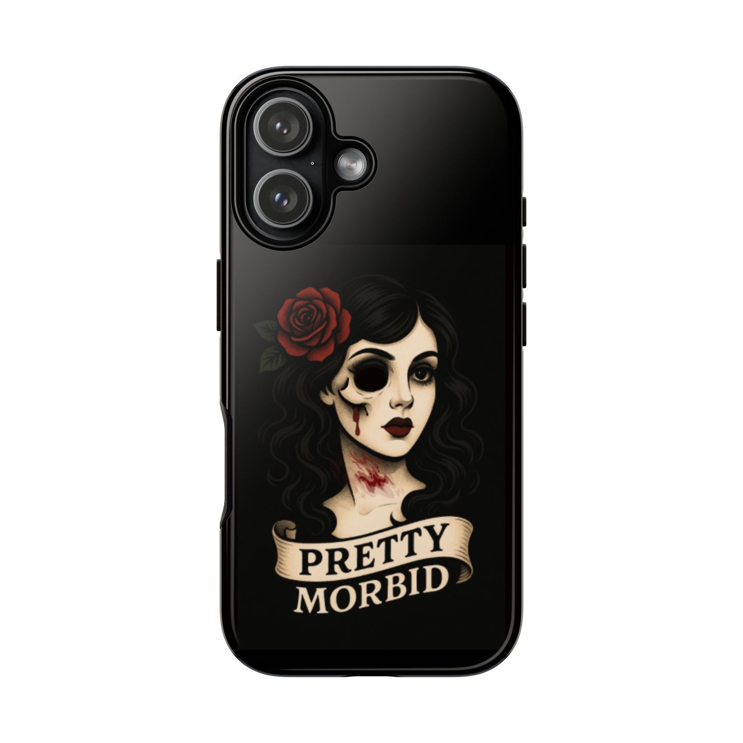 Pretty Morbid Shockproof Phone Case
