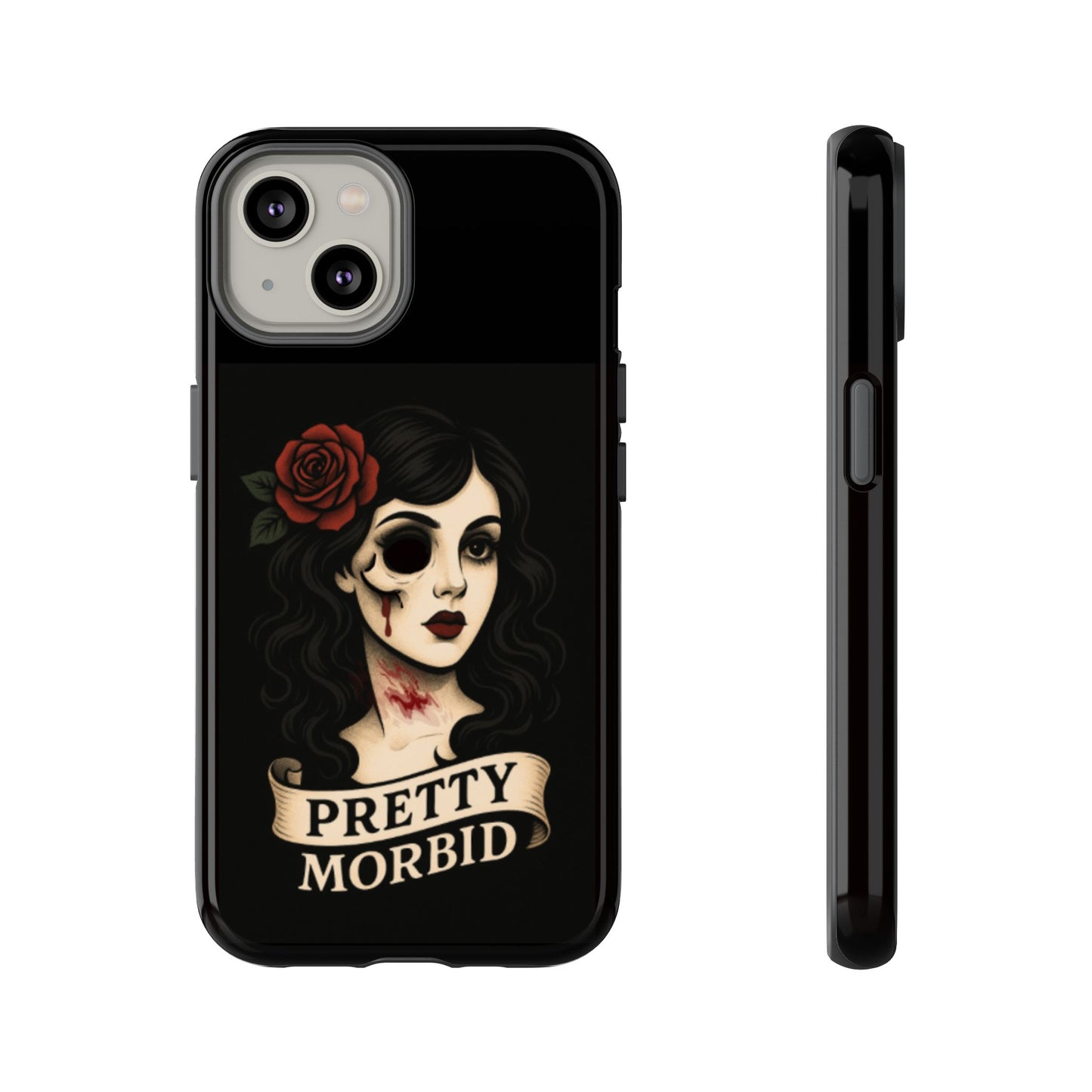 Pretty Morbid Shockproof Phone Case