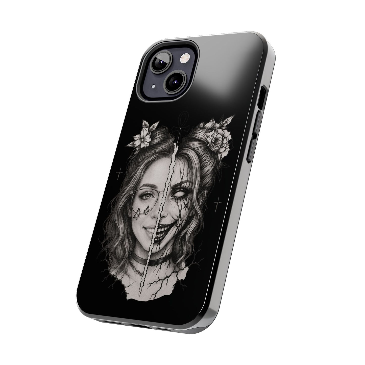 Both Sides of Me Tough Phone Case