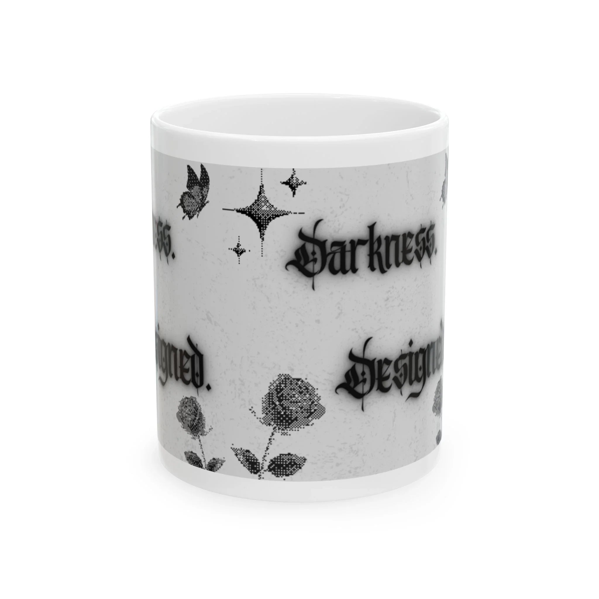 Ceramic Mug - Darkness. Designed