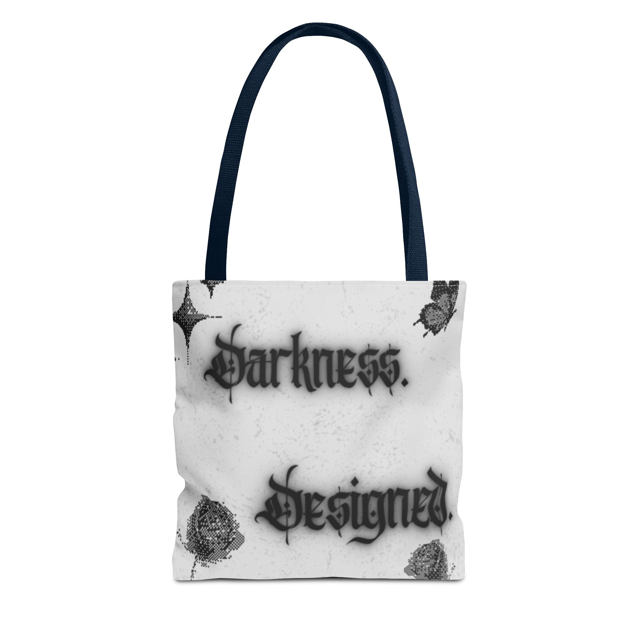 Darkness. Designed. Tote Bag