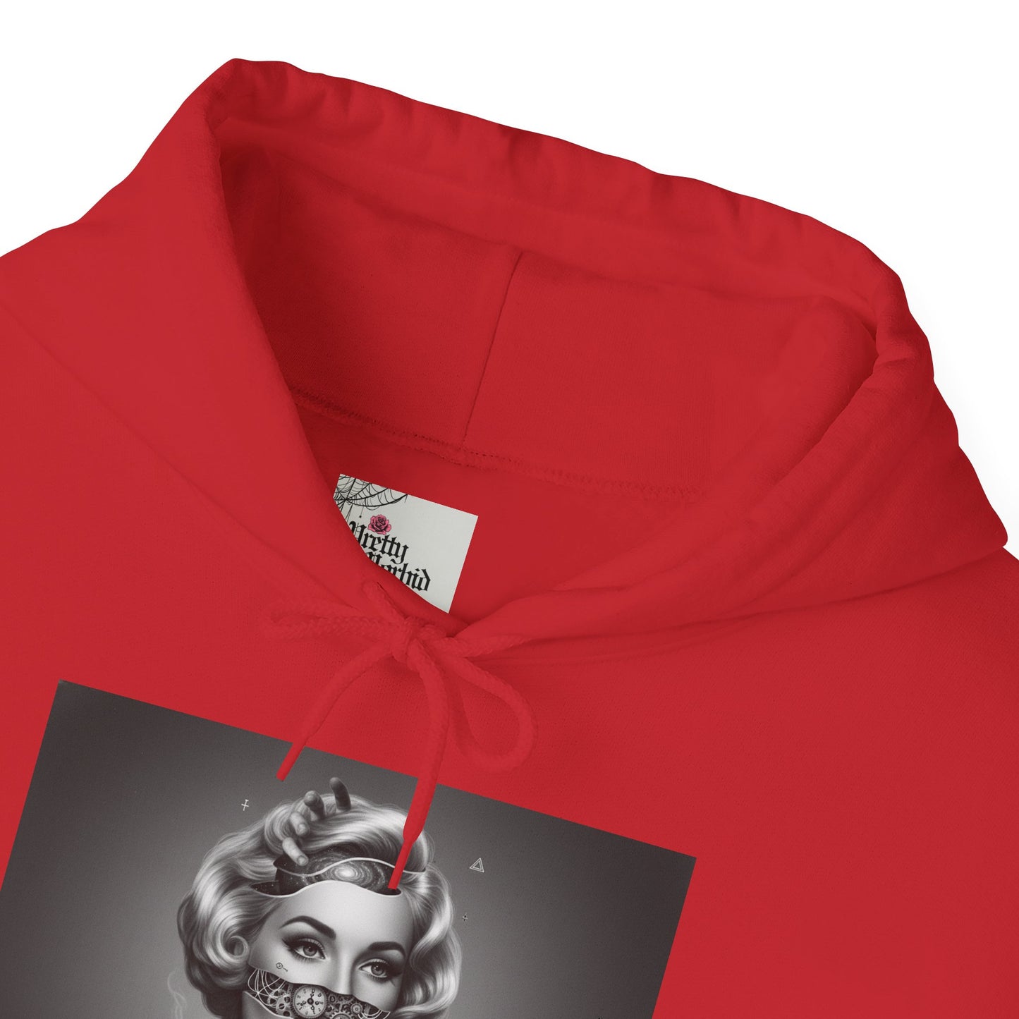 Dark Icon Hoodie Marilyn Inspired Portrait