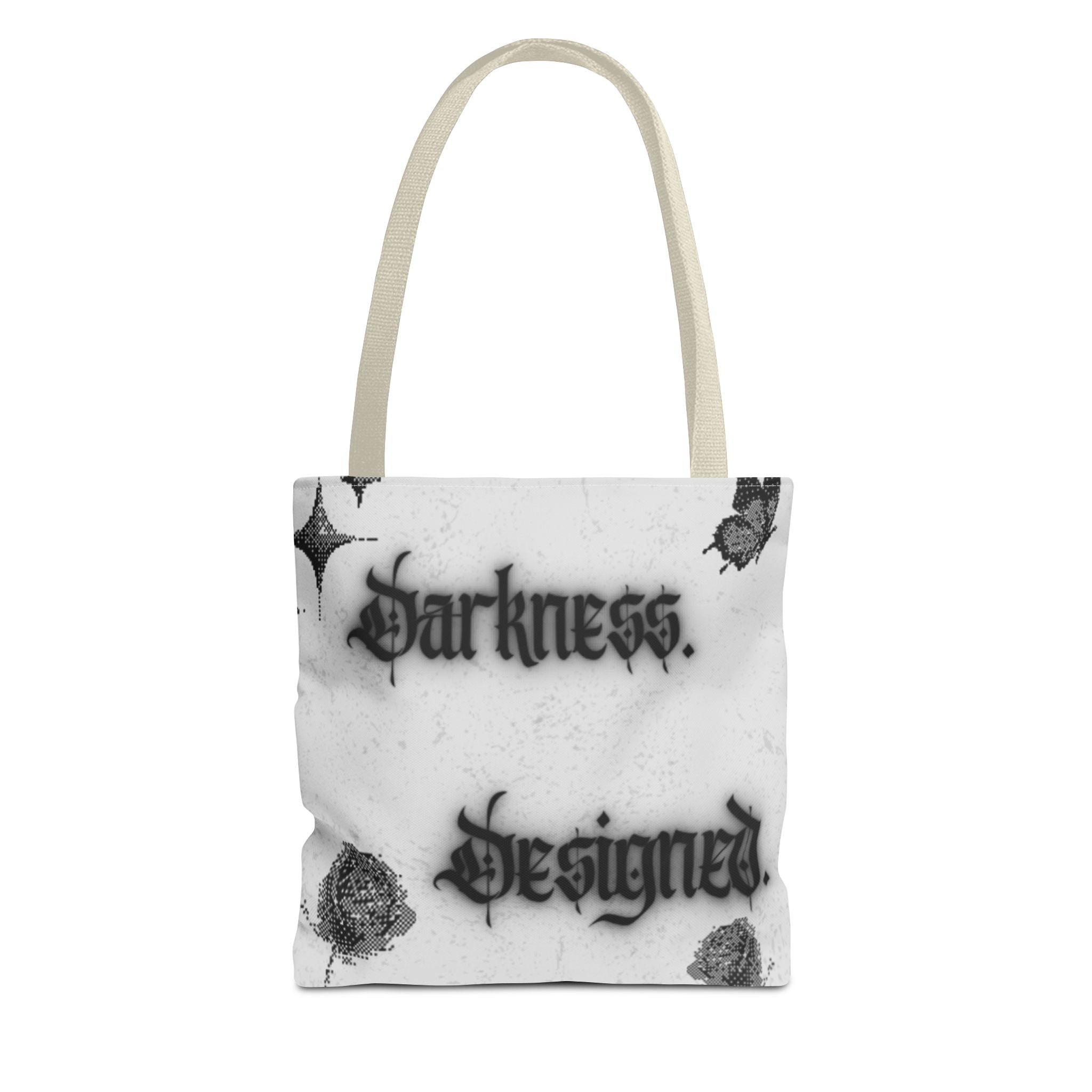 Darkness. Designed. Tote Bag