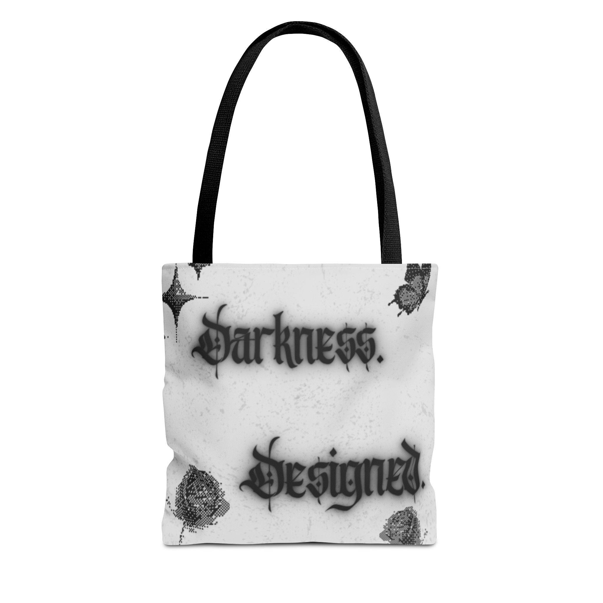 Darkness. Designed. Tote Bag