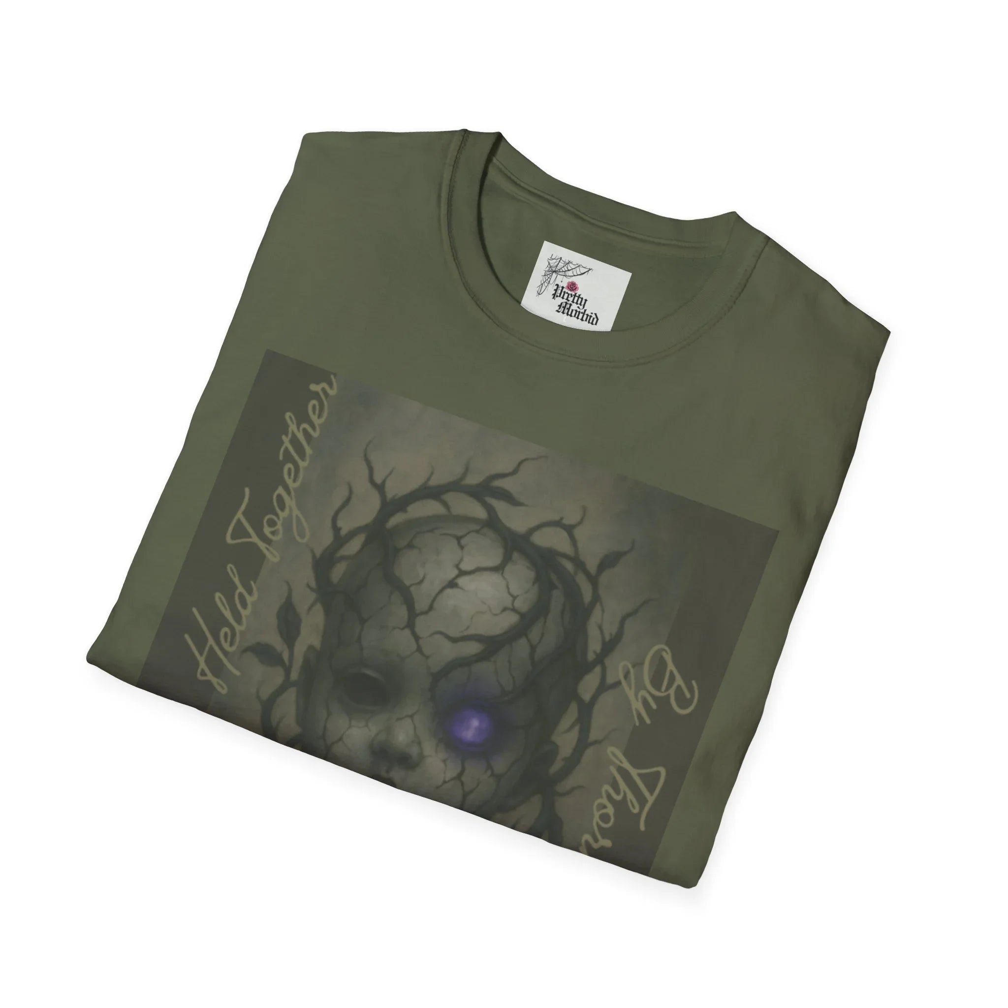 Held Together by Thorns soft T shirt