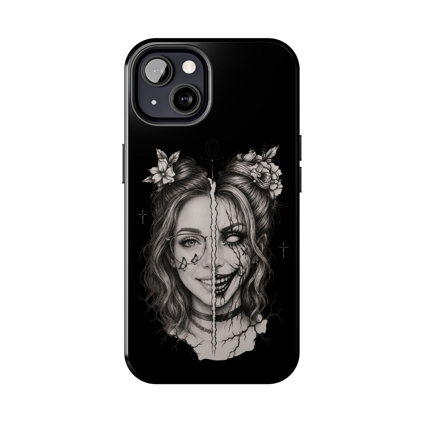 Both Sides of Me Tough Phone Case
