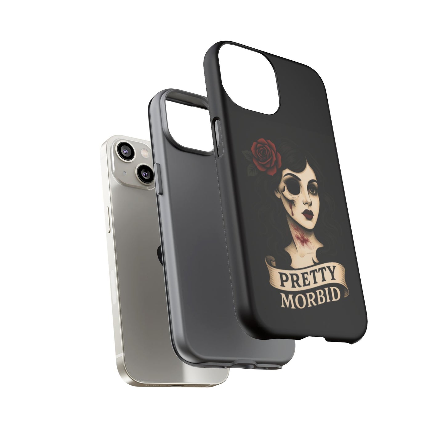 Pretty Morbid Shockproof Phone Case