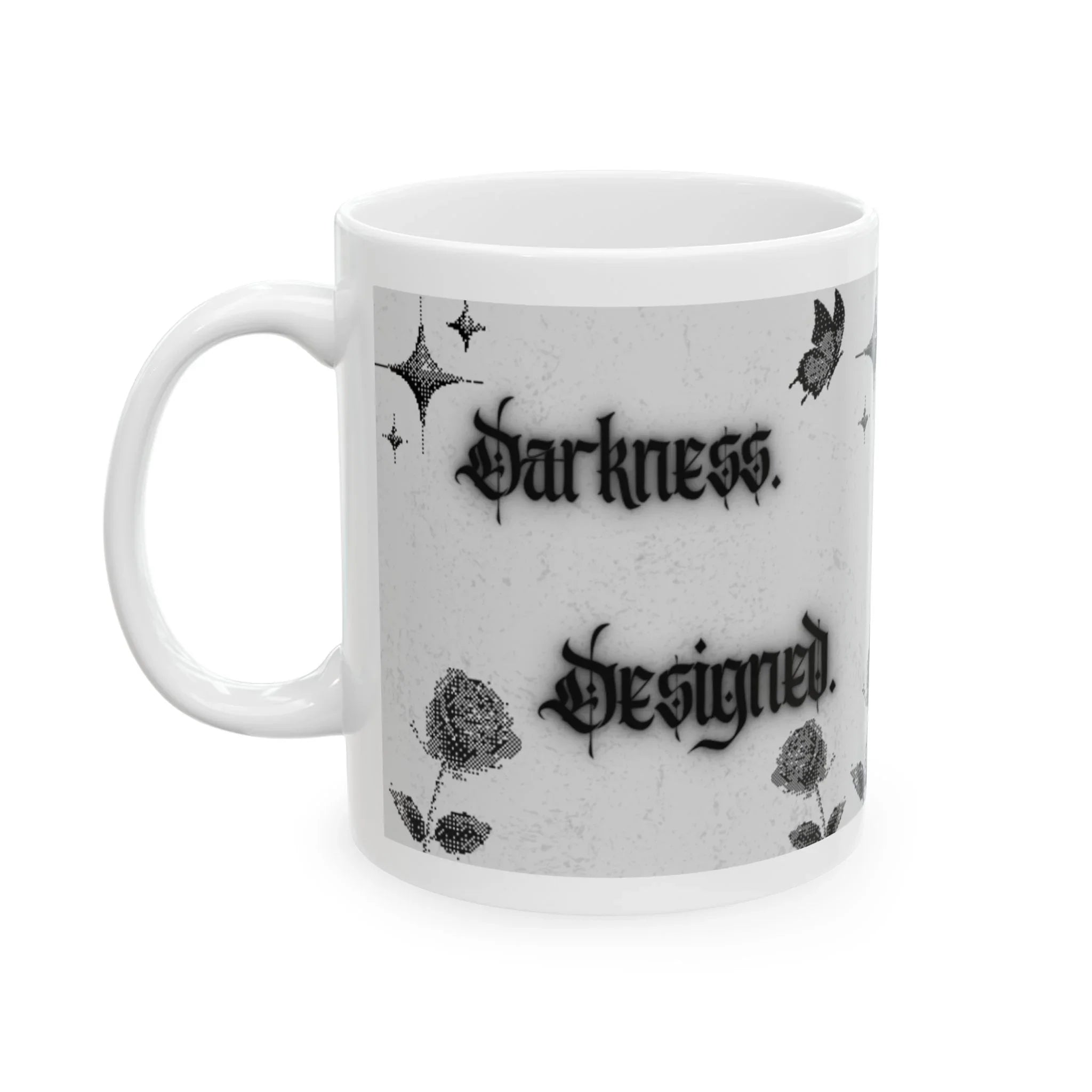 Ceramic Mug - Darkness. Designed