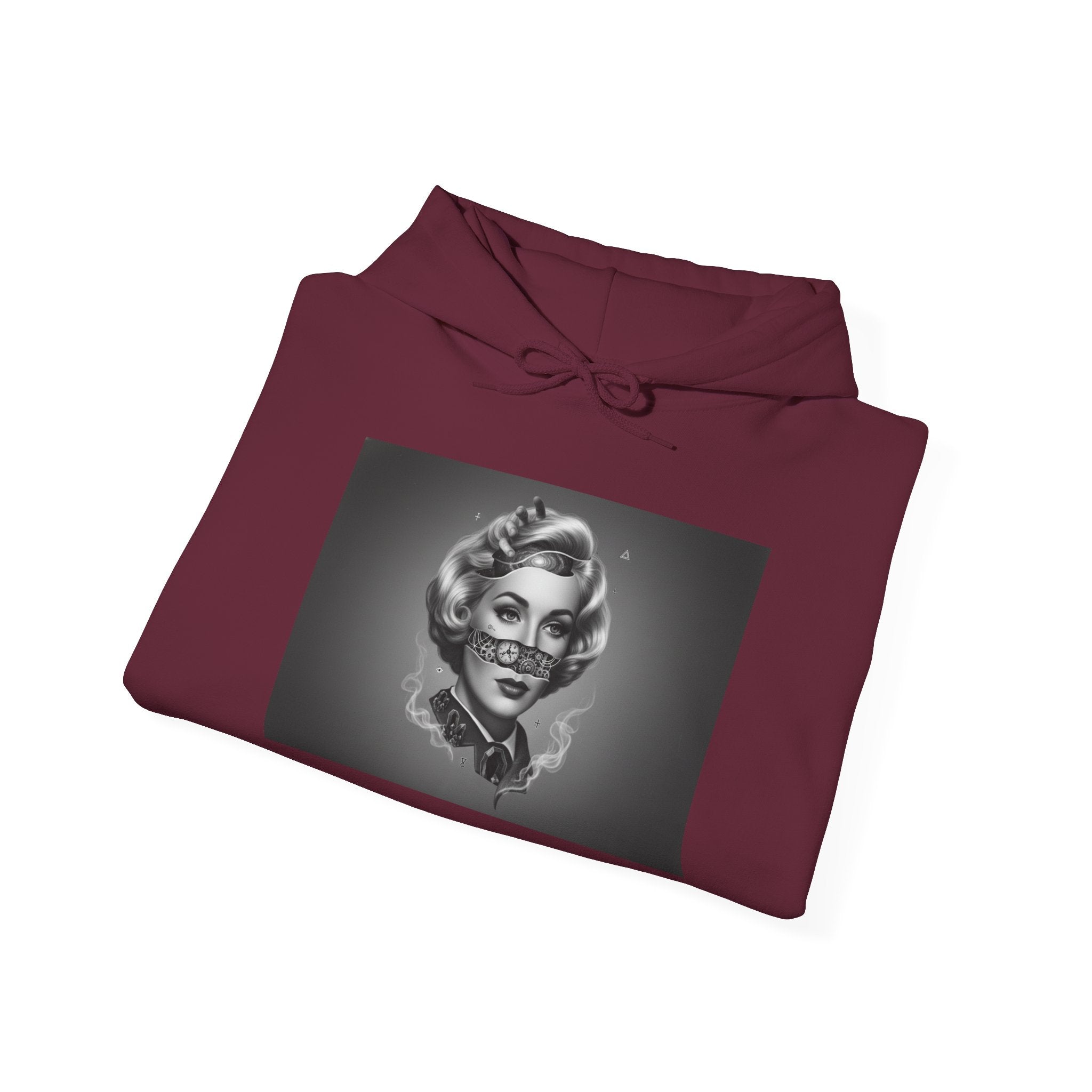 Hooded Sweatshirt — Marilyn-Style Portrait