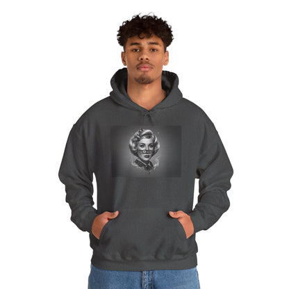 Dark Icon Hoodie Marilyn Inspired Portrait