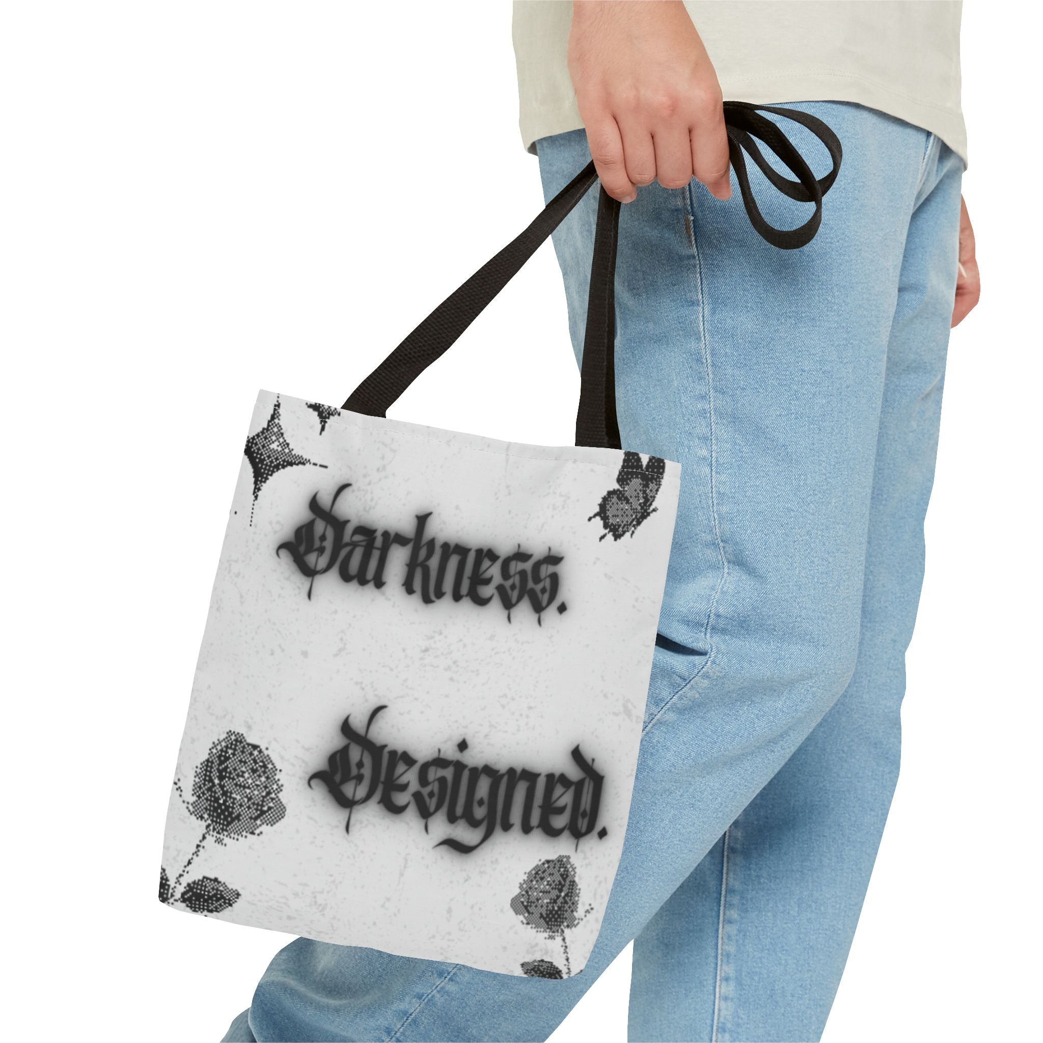 Darkness. Designed. Tote Bag