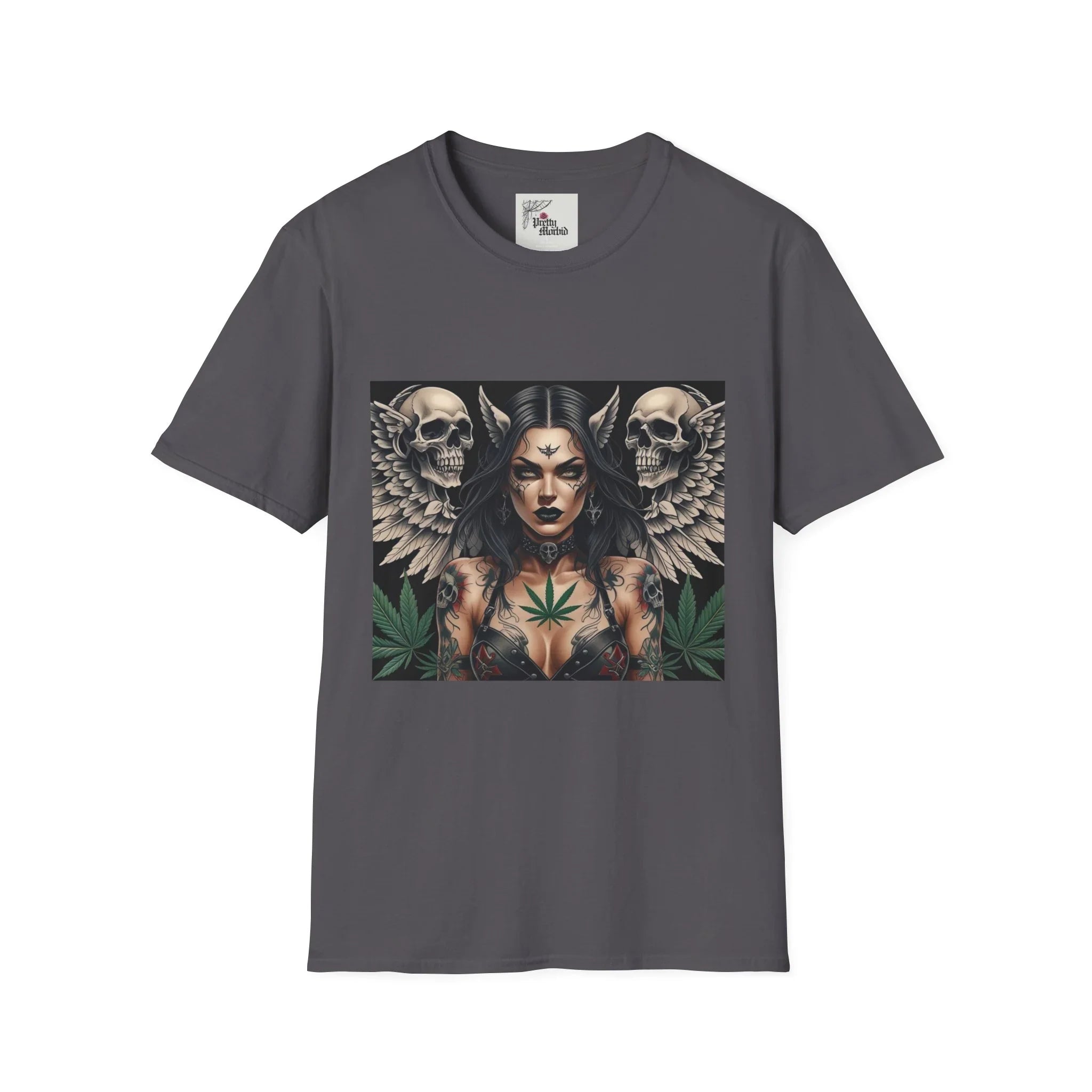 Gothic Angel Cannabis Tee