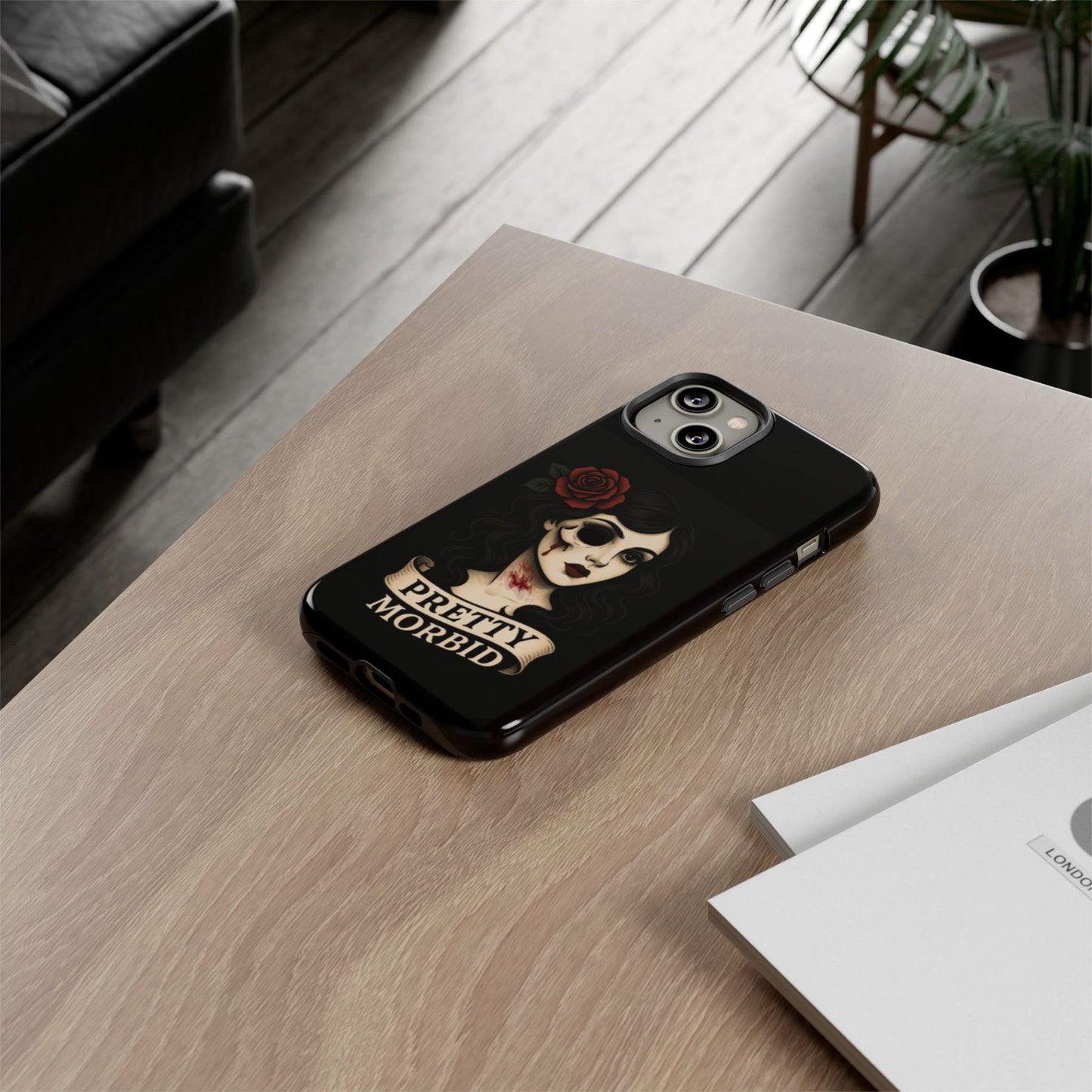 Pretty Morbid Shockproof Phone Case