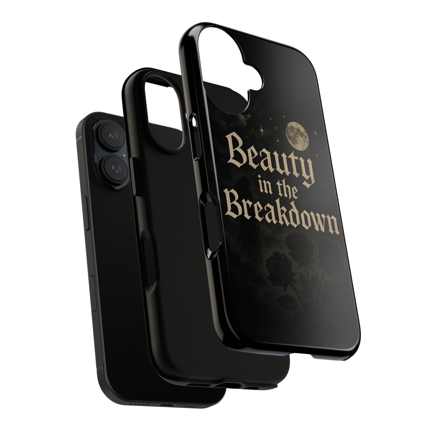 Black phone case with 'US Merch Co Ltd' logo on a white background