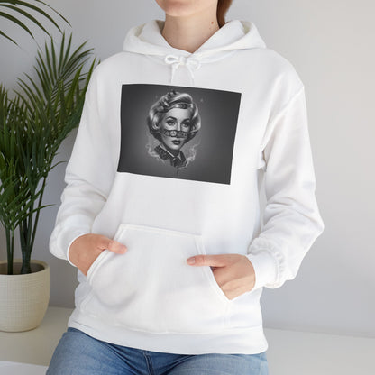 Dark Icon Hoodie Marilyn Inspired Portrait