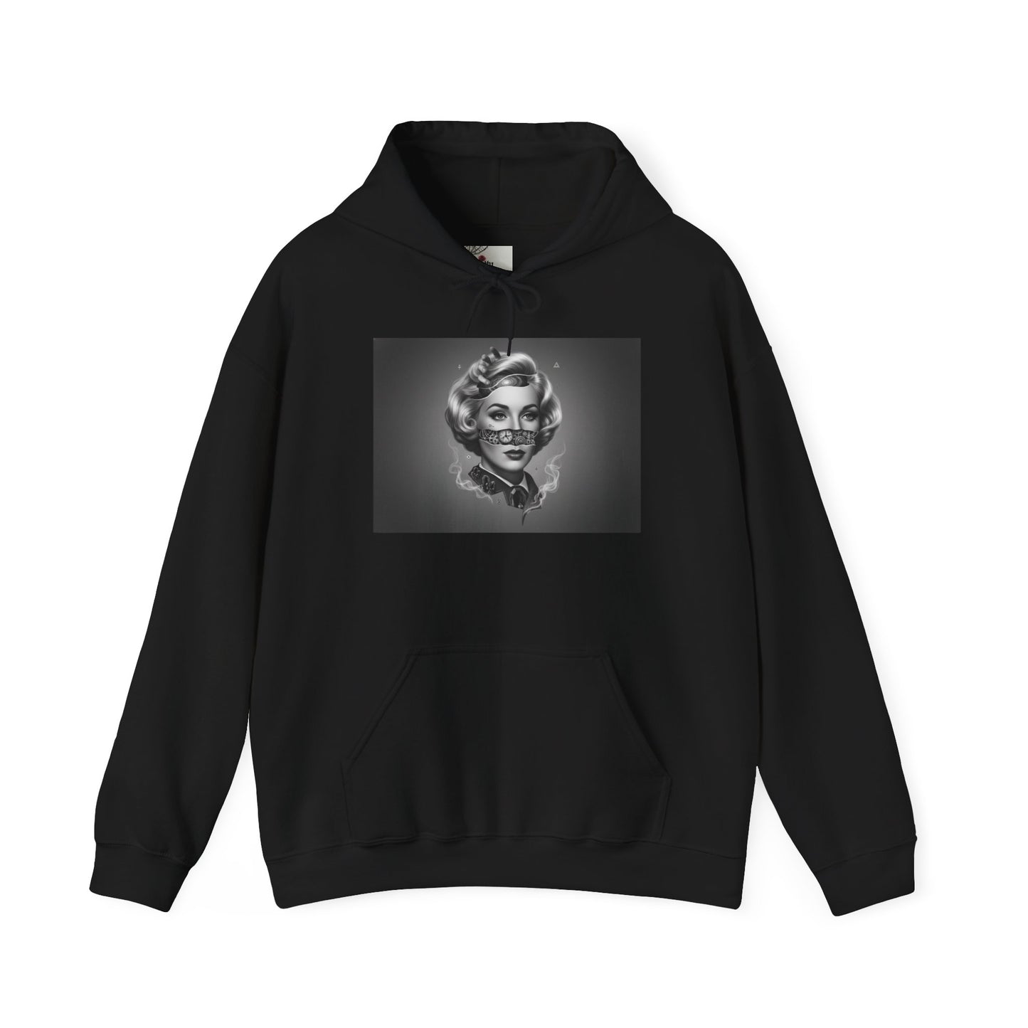 Dark Icon Hoodie Marilyn Inspired Portrait