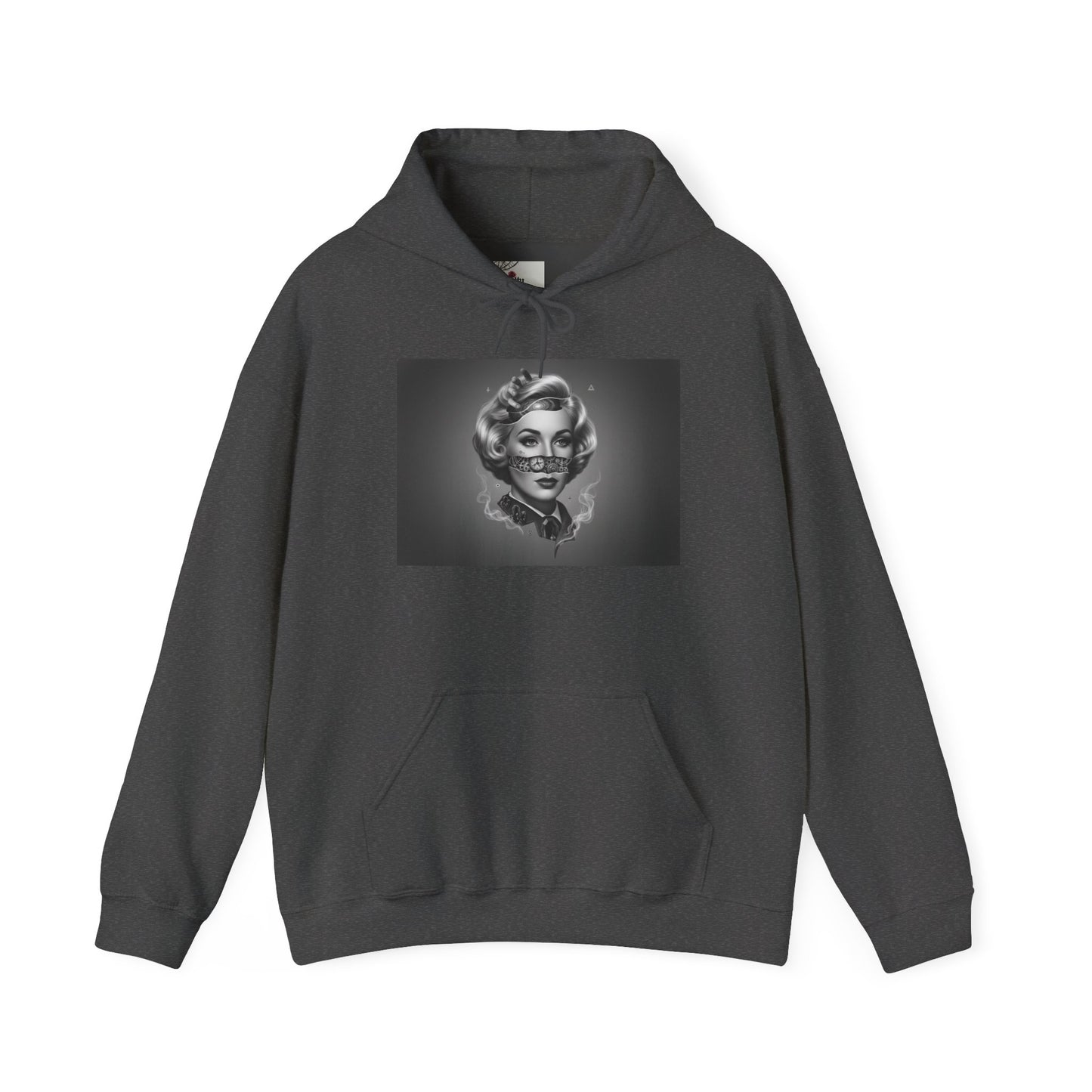 Dark Icon Hoodie Marilyn Inspired Portrait