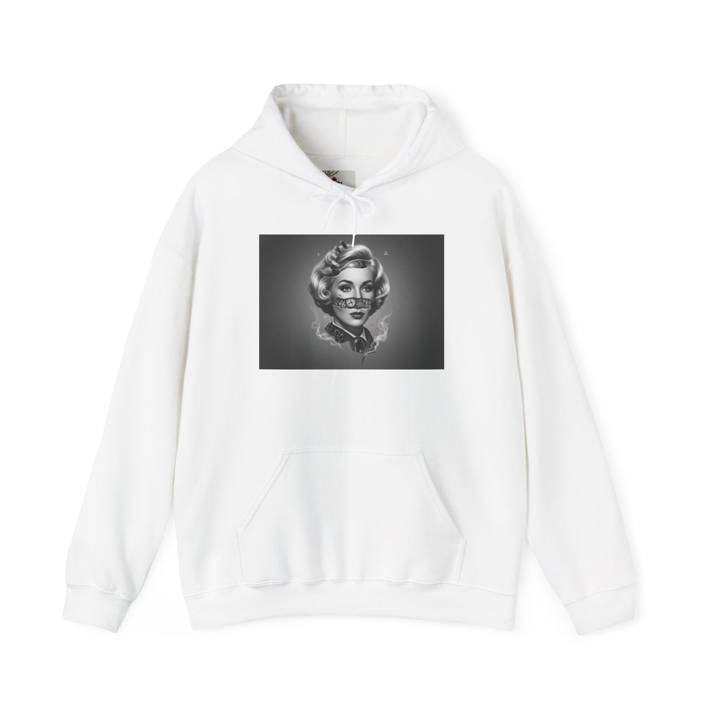 Dark Icon Hoodie Marilyn Inspired Portrait