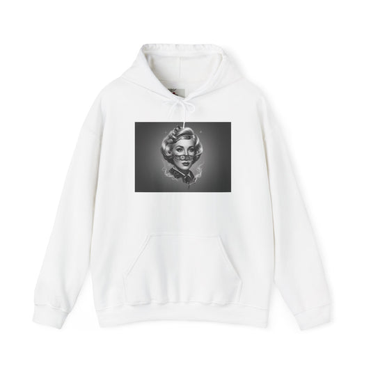 Dark Icon Hoodie Marilyn Inspired Portrait