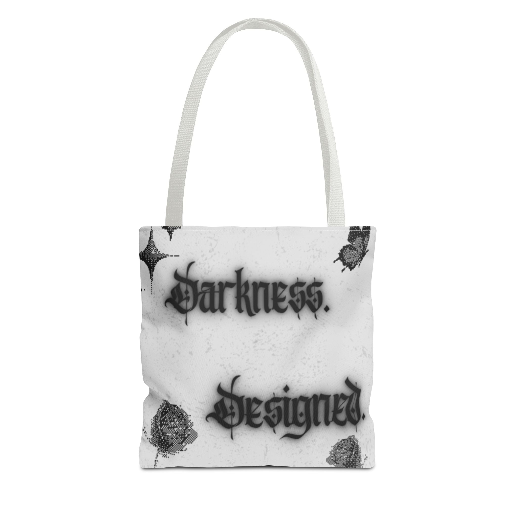 Darkness. Designed. Tote Bag