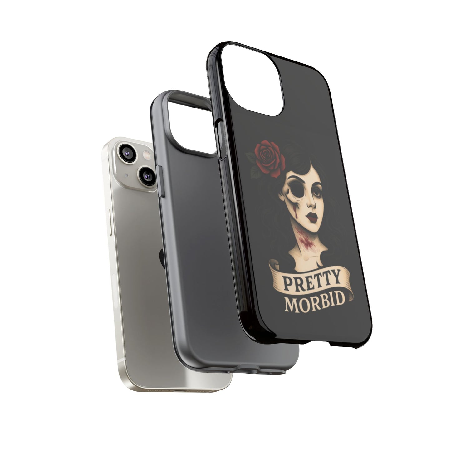 Pretty Morbid Shockproof Phone Case