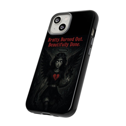 Morbid Cutie Dark Angel Gothic Slim Phone Case