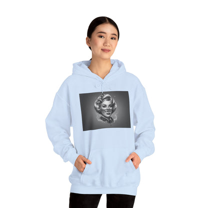 Dark Icon Hoodie Marilyn Inspired Portrait